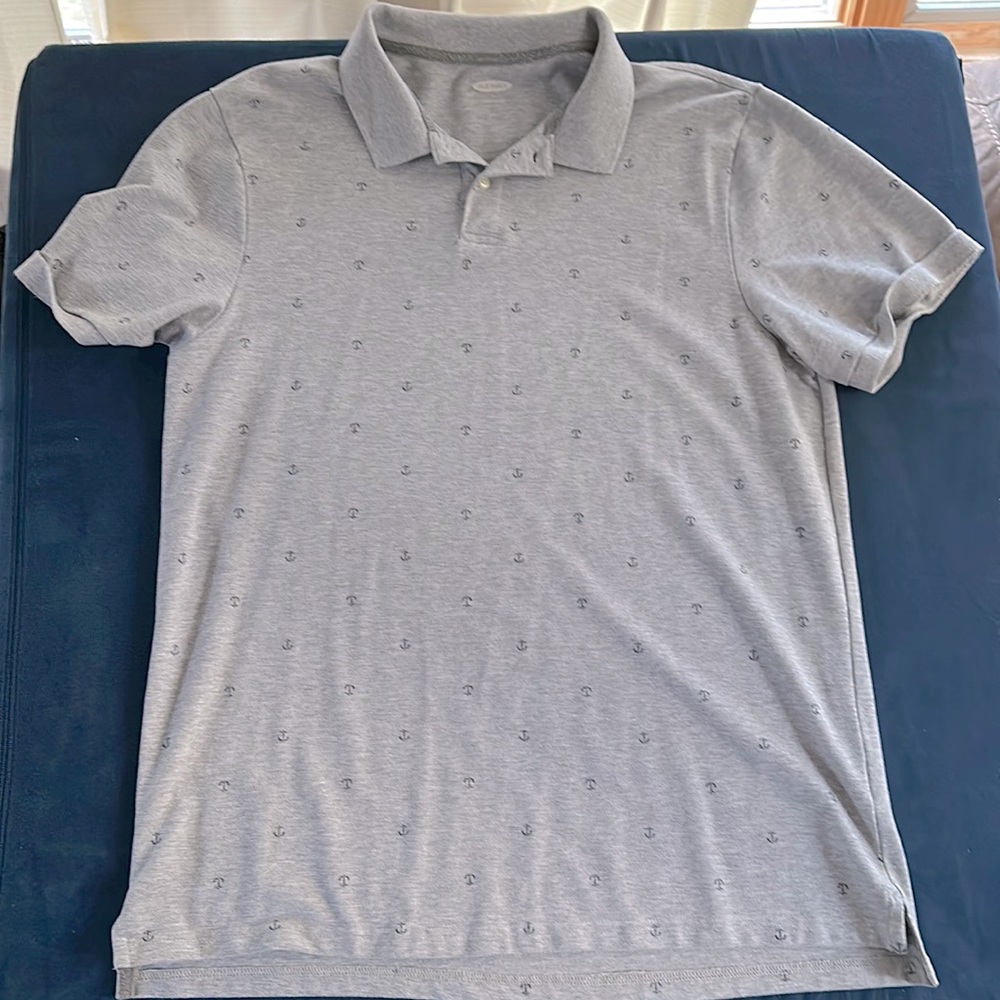 Old navy (XL) Polo with anchors.